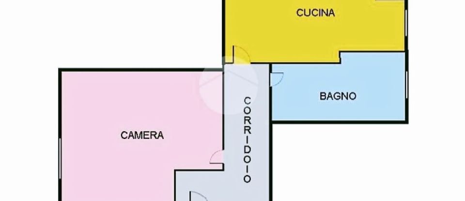 Two-room apartment of 55 m² in Roma (00174)