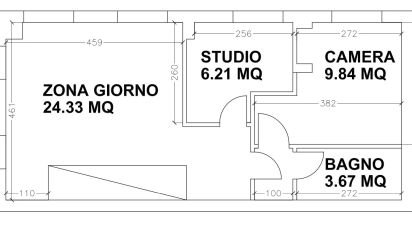 Three-room apartment of 71 m² in Montemarciano (60018)