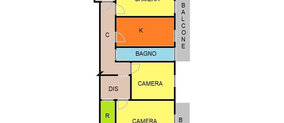 Trilocale di 137 m² a Corbara (84010)