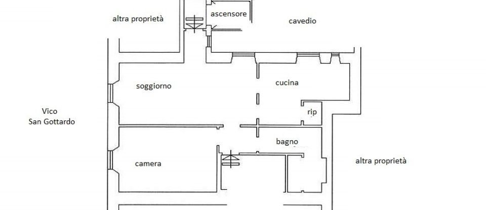 Trilocale di 72 m² a Genova (16123)