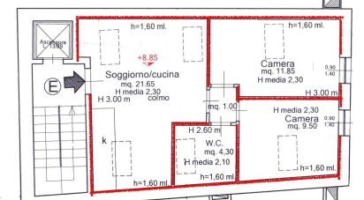 Trilocale di 60 m² a Spotorno (17028)