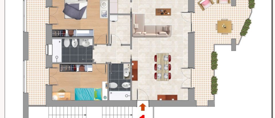 Block of flats 5 rooms of 118 m² in Castelfidardo (60022)