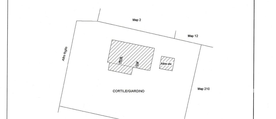 Casale 17 locali di 362 m² in Masio (15024)