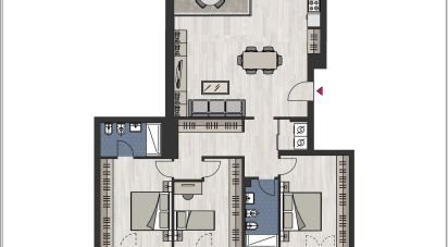 Four-room apartment of 126 m² in Bologna (40131)