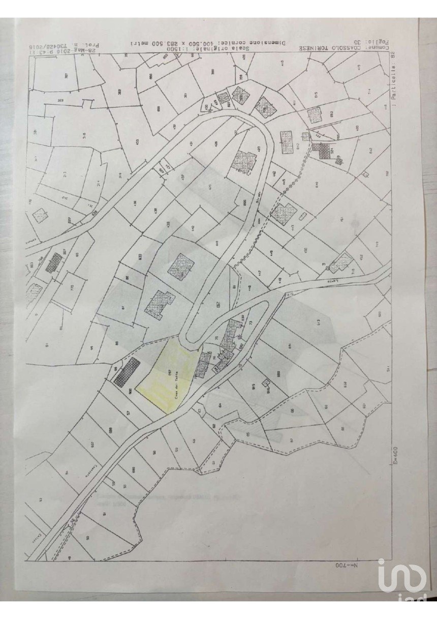 Terreno di 2.584 m² in Coassolo Torinese (10070)