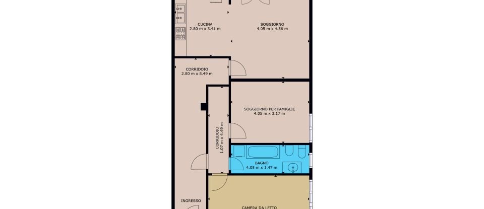 Appartamento 5 locali di 104 m² a Massa Fiscaglia (44025)
