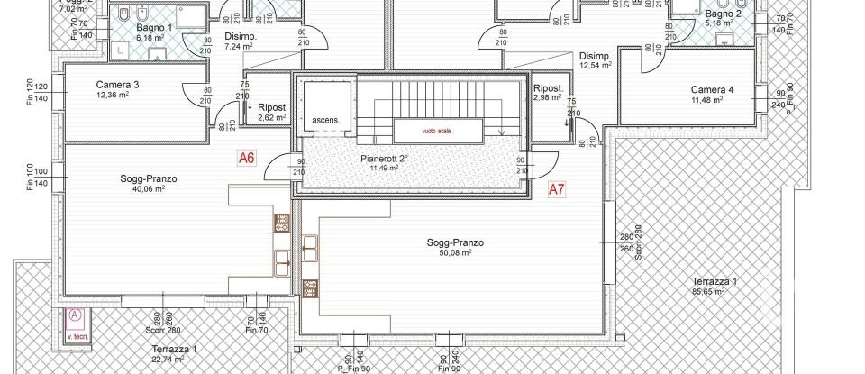 Quadrilocale di 149 m² a Ponte San Nicolò (35020)