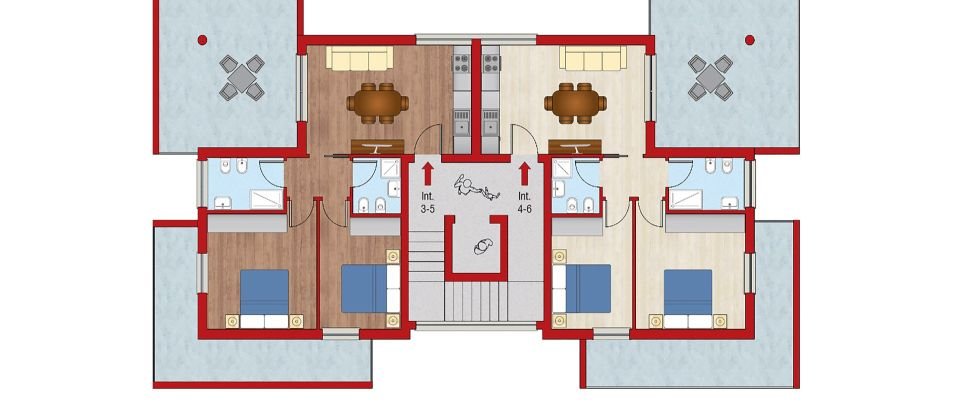 Appartamento 5 locali di 61 m² a Alba Adriatica (64011)