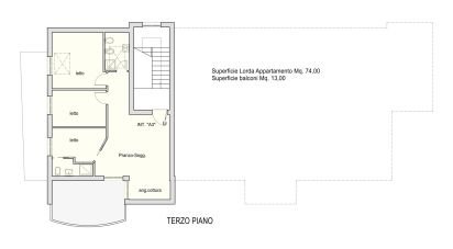 Building 4 rooms of 74 m² in Tortoreto (64018)