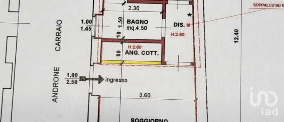 Bilocale di 50 m² a Torino (10153)