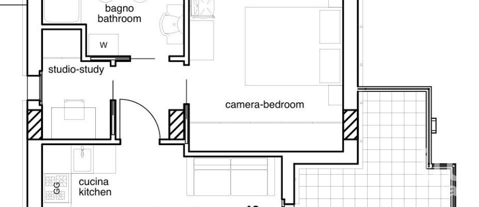 Quadrilocale di 48 m² a Acquaviva Picena (63075)