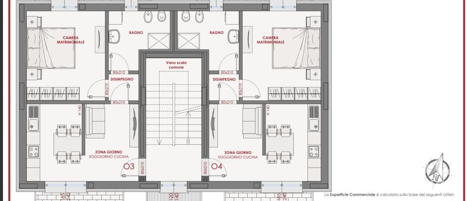 Bilocale di 80 m² a Borgonovo Val Tidone (29011)