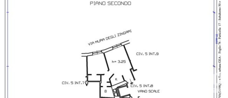Four-room apartment of 60 m² in Genova (16139)