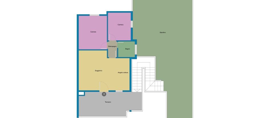 Townhouse 3 rooms of 63 m² in Anzio (00042)