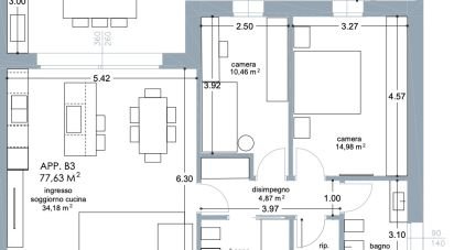 Trilocale di 117 m² a Vigonza (35010)
