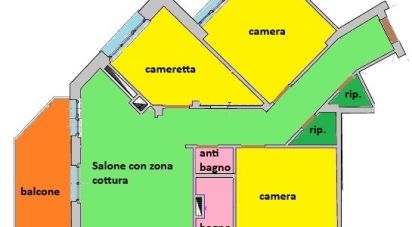 Quadrilocale di 88 m² a Savona (17100)