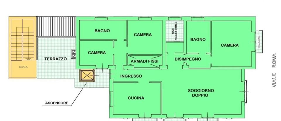 Quadrilocale di 172 m² a Turate (22078)