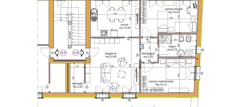 Appartamento 6 locali di 99 m² a Cremona (26100)