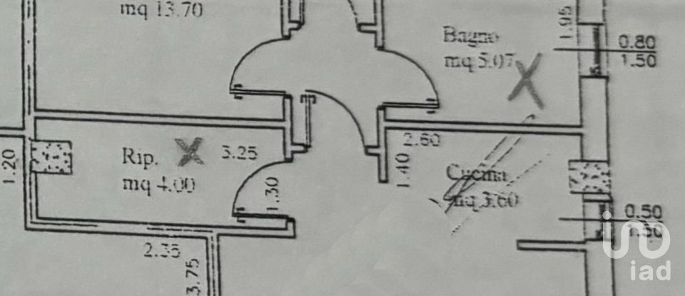 Trilocale di 78 m² a Monte Urano (63813)