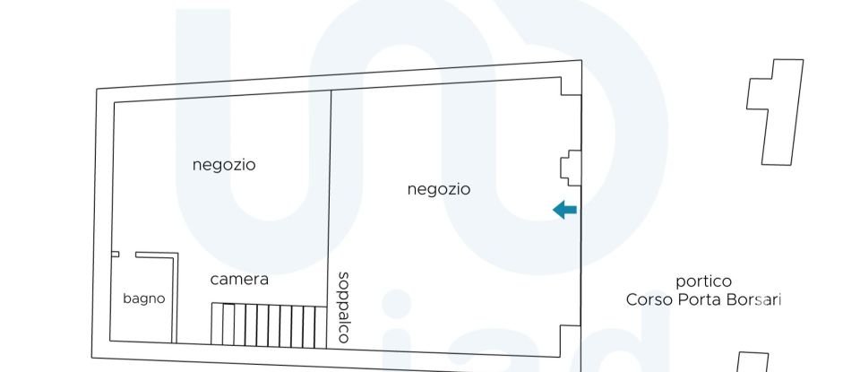 Shop / premises commercial of 60 m² in Verona (37121)