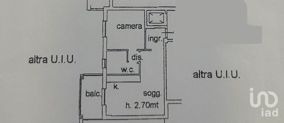 Two-room apartment of 45 m² in Loano (17025)