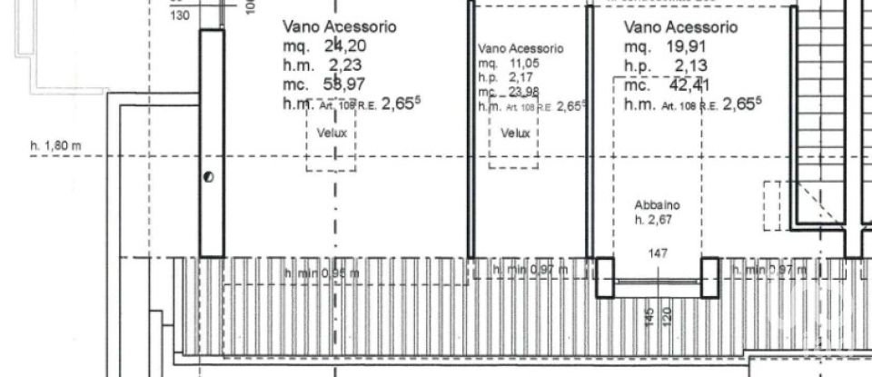 Three-room apartment of 150 m² in Padova (35132)