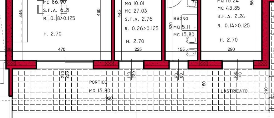 Trilocale di 110 m² a Limena (35010)