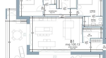 Four-room apartment of 150 m² in Montegrotto Terme (35036)