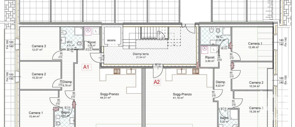 Quadrilocale di 151 m² a Ponte San Nicolò (35020)