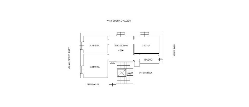 Three-room apartment of 70 m² in Genova (16126)