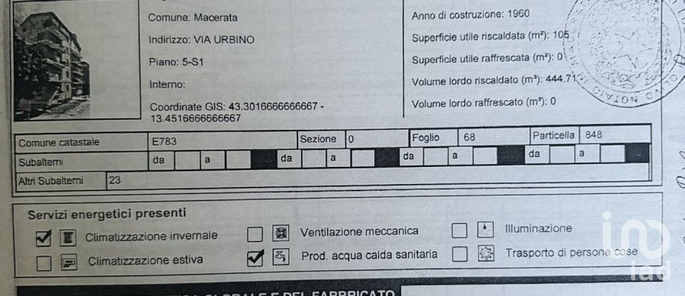 Appartamento 11 locali di 173 m² a Macerata (62100)