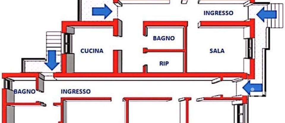 Townhouse 6 rooms of 220 m² in Castelnuovo di Ceva (12070)