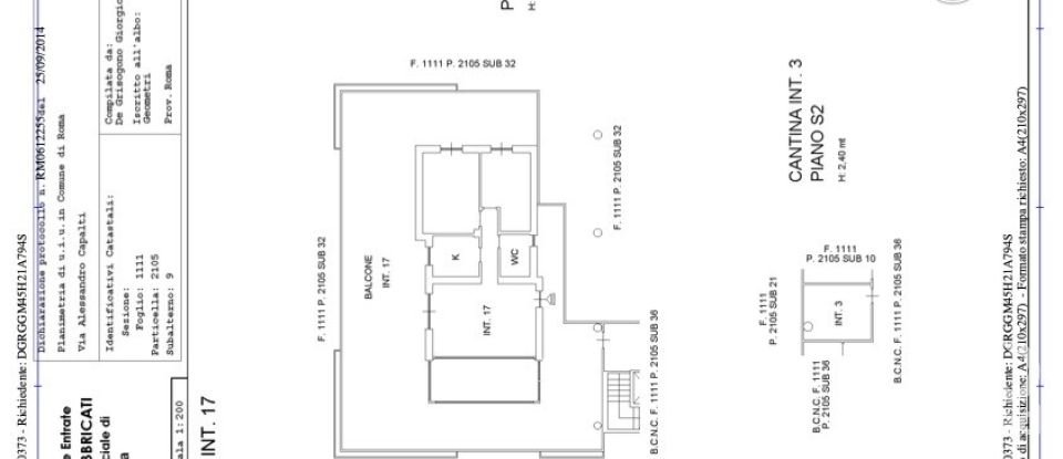 Loft 3 rooms of 133 m² in Roma (00125)