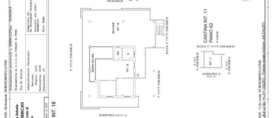 Trilocale di 142 m² a Roma (00125)