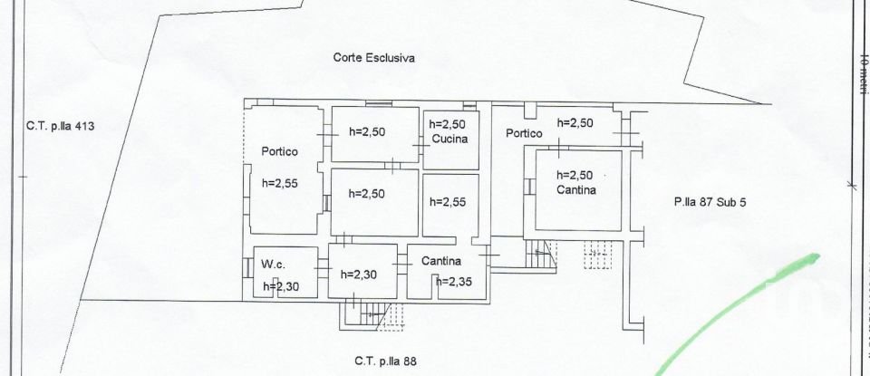 Traditional house 7 rooms of 254 m² in Omignano (84060)