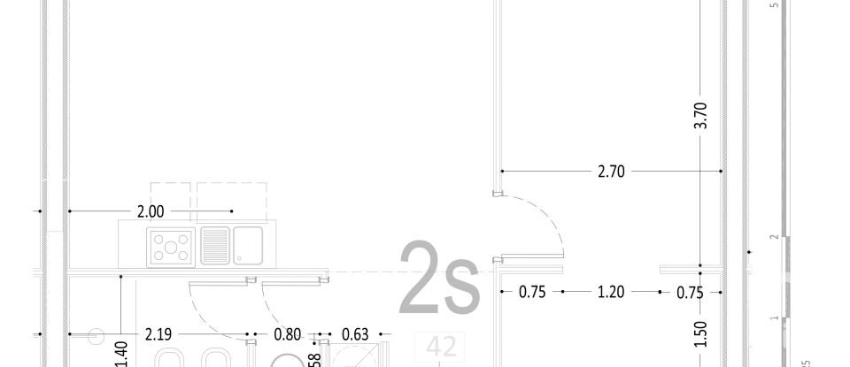 Bilocale di 51 m² a Genova (16159)