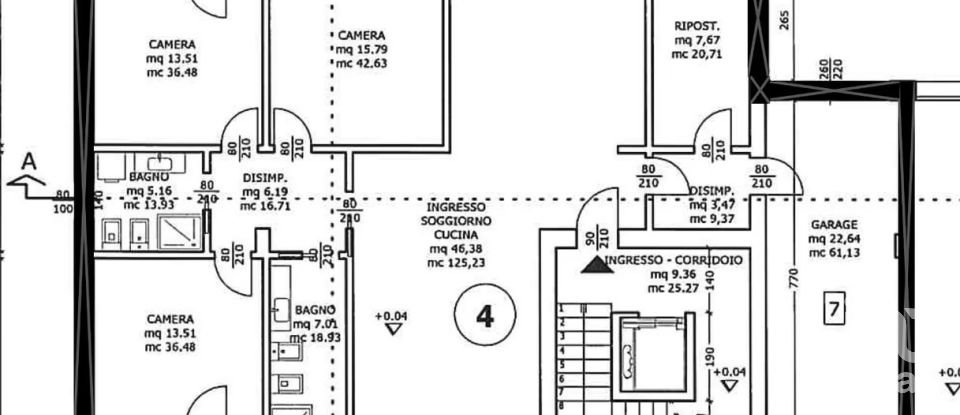 Appartamento 8 locali di 167 m² a Padova (35133)