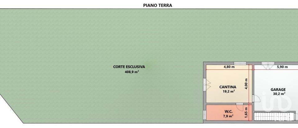 Traditional house 4 rooms of 168 m² in Ferrara (44124)