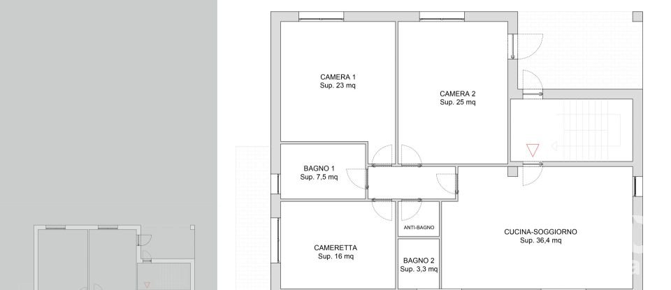 Appartamento 6 locali di 135 m² a Pollenza (62010)