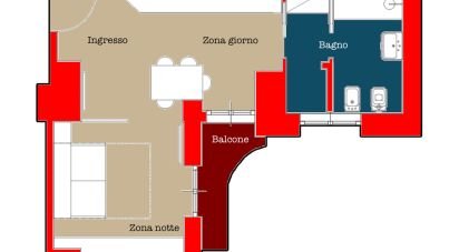Appartamento 0 locali di 43 m² a Genova (16121)