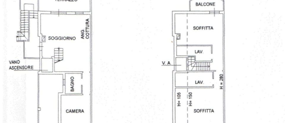 Four-room apartment of 200 m² in Pesaro (61122)