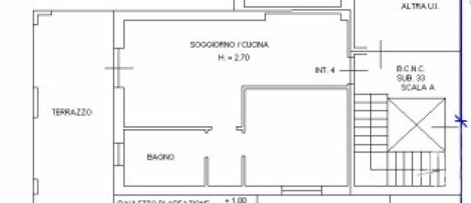 Two-room apartment of 70 m² in Borghetto Santo Spirito (17052)