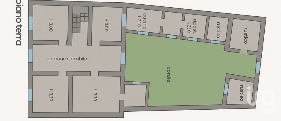 Block of flats in Gazzuolo (46010) of 472 m²