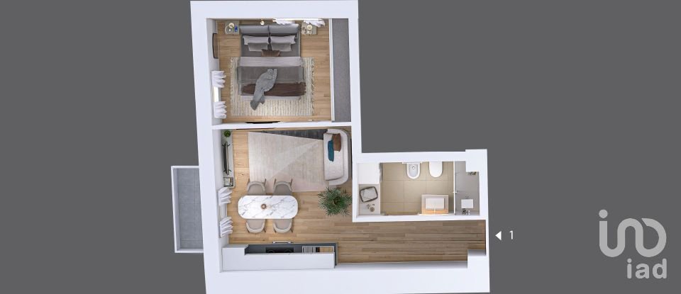 Bilocale di 46 m² a Torino (10121)