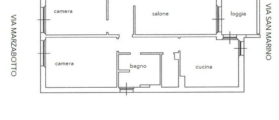 Quadrilocale di 90 m² a Genova (16127)