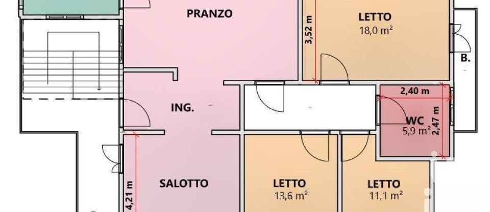 Appartamento 5 locali di 130 m² a Migliaro (44020)