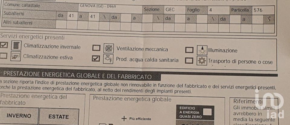 Apartment 7 rooms of 110 m² in Genova (16134)