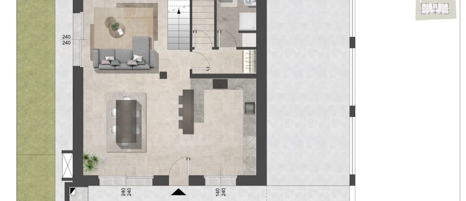 Farm 7 rooms of 246 m² in Pescantina (37026)