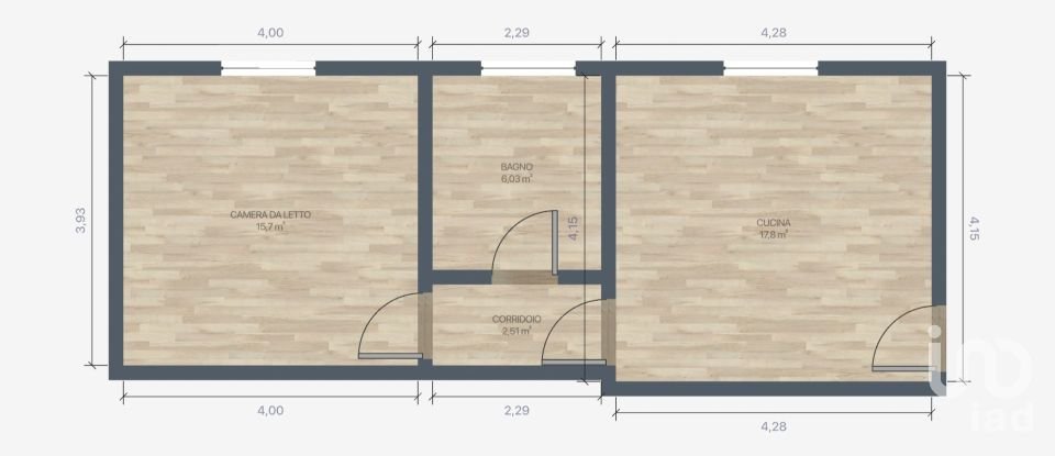 Three-room apartment of 54 m² in Grezzana (37023)