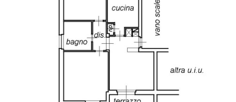 Four-room apartment of 74 m² in Collesalvetti (57014)